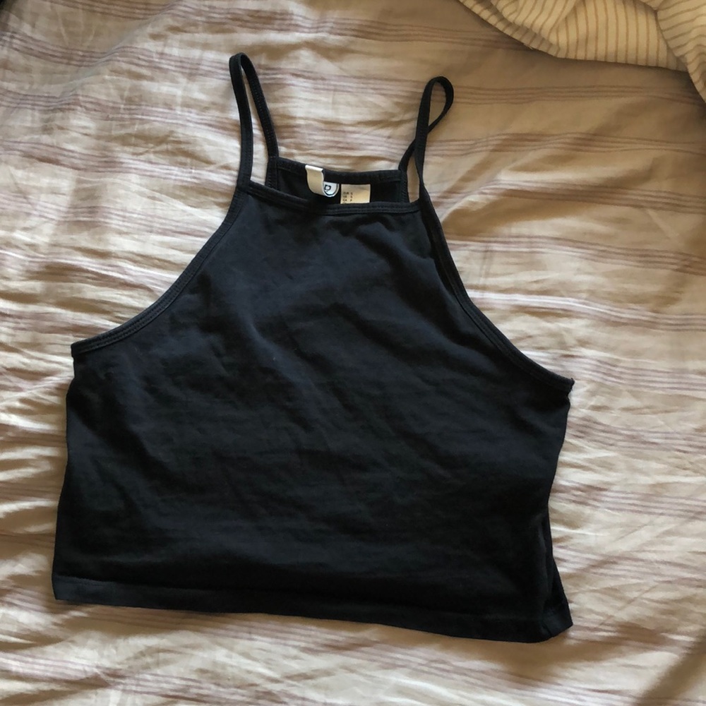 Back crop top